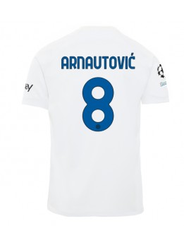 Billige Inter Milan Marko Arnautovic #8 Bortedrakt 2023-24 Kortermet